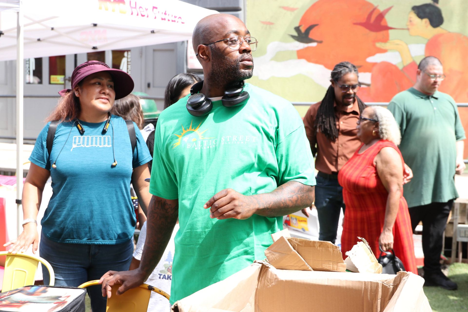 Baltic Street community event moment